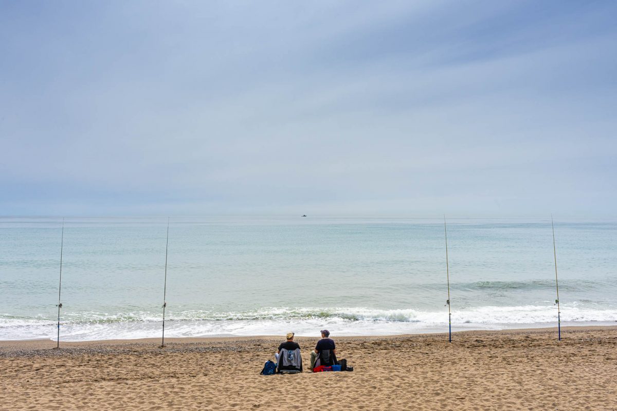 Malaga beach, Spanien.