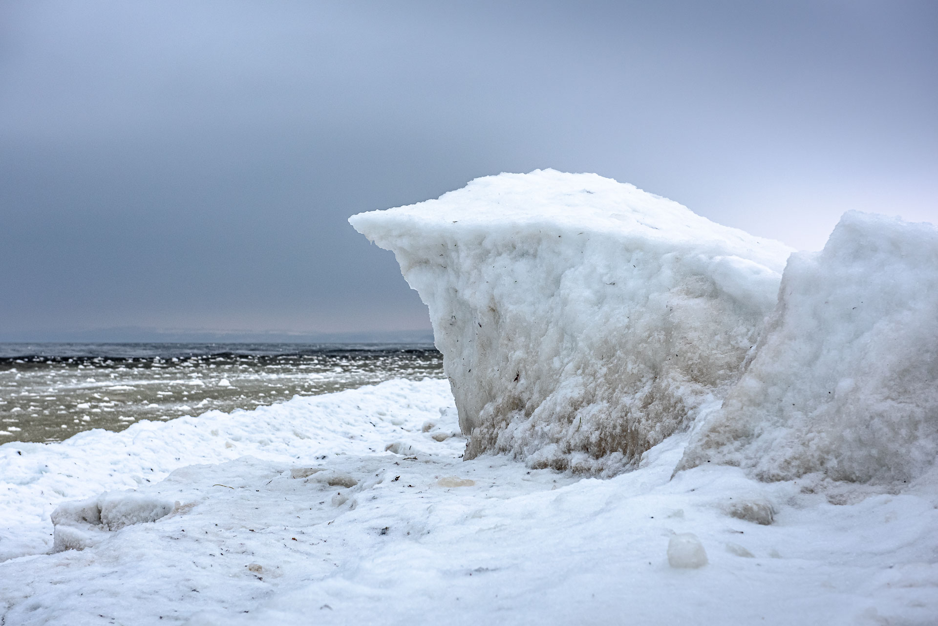 Packad is på Hanöbukten.