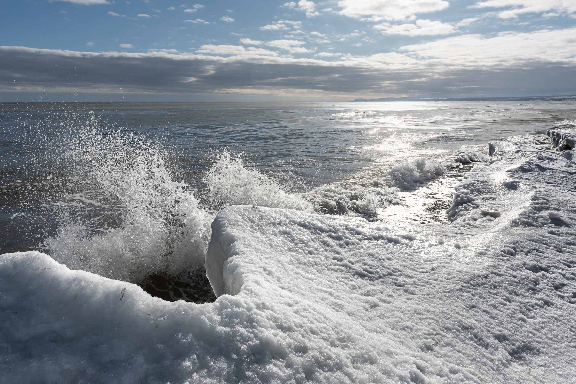 Packad is på Hanöbukten.