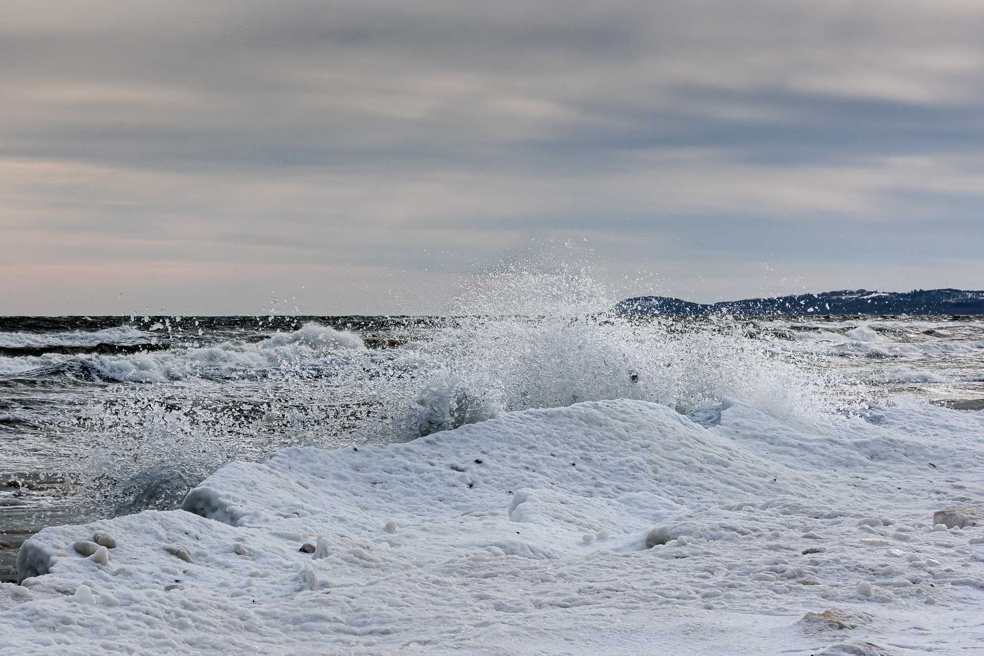 Packad is på Hanöbukten.