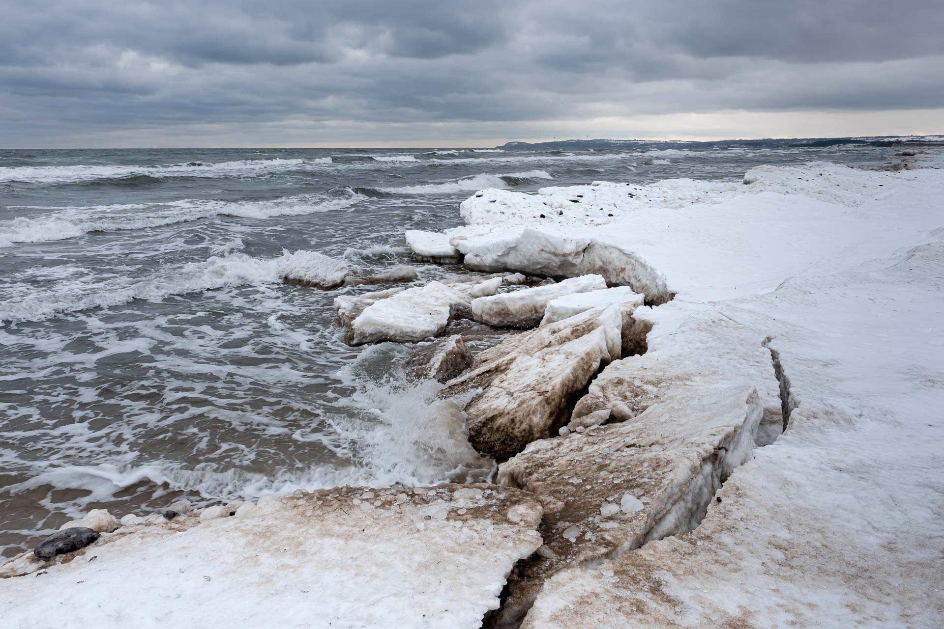 Packad is på Hanöbukten.