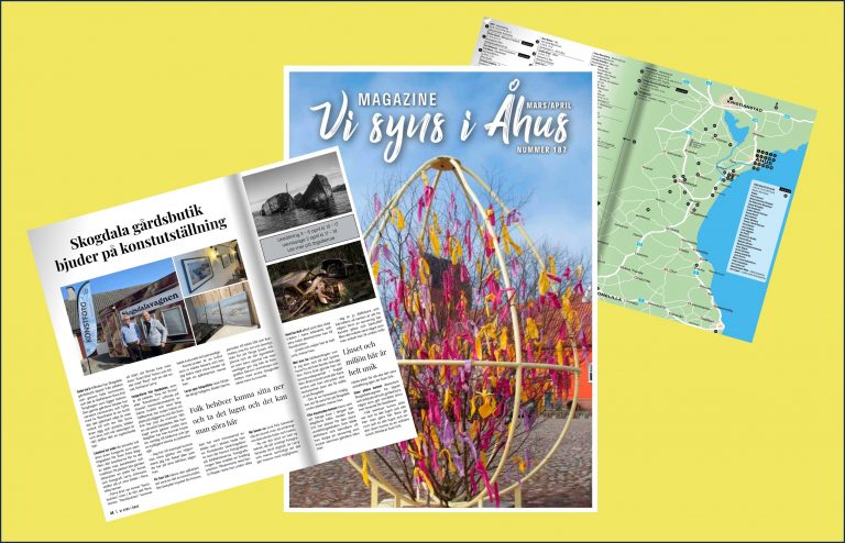 Vår utställning uppmärksammas