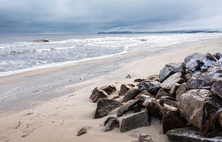 Sten vid Hanöbukten 7319